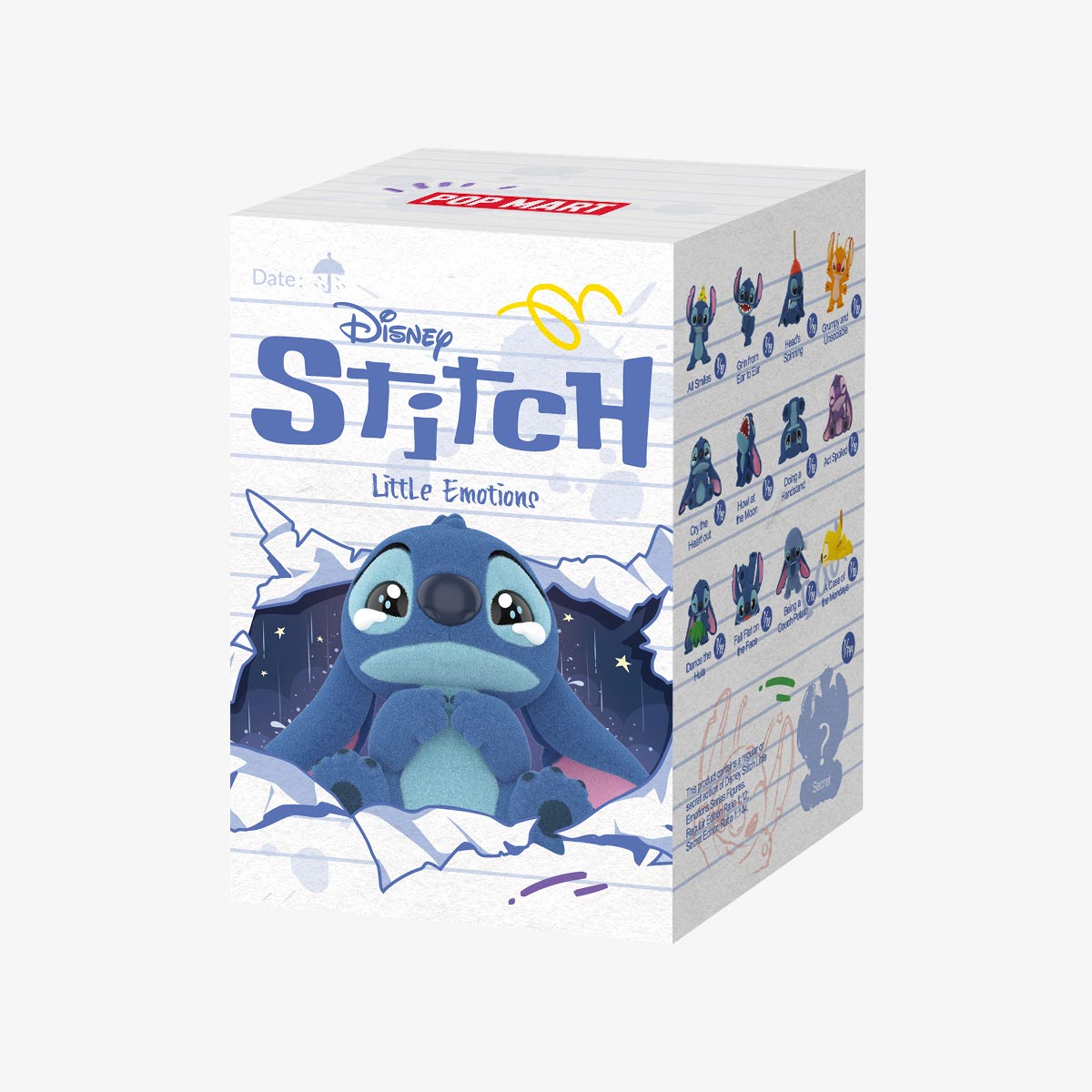 Disney Stitch “Little Emotions” – Figure Collezionabili a Sorpresa 9 cm | Serie Blind Box Ufficiale - Immagine di 2