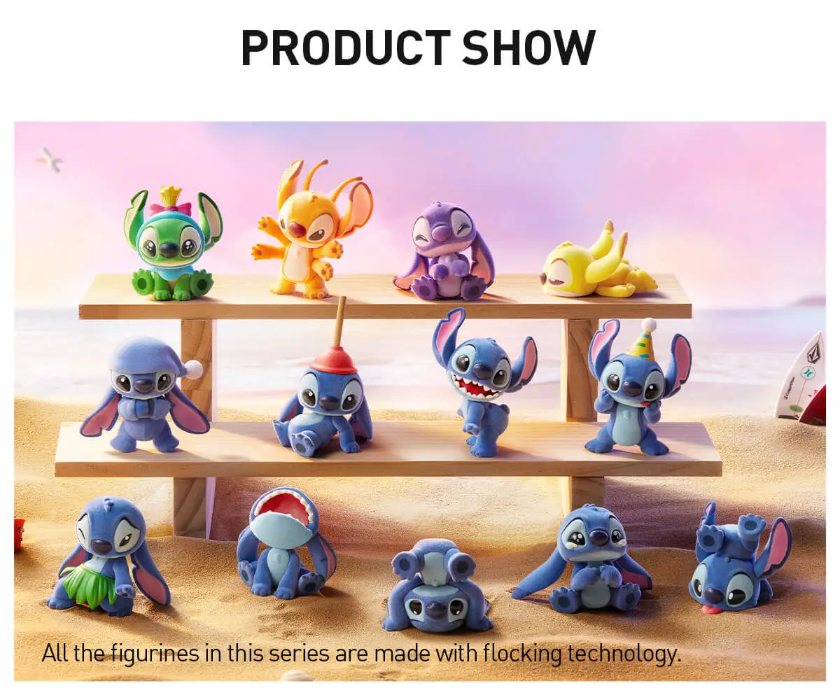 Disney Stitch “Little Emotions” – Figure Collezionabili a Sorpresa 9 cm | Serie Blind Box Ufficiale - Immagine di 3