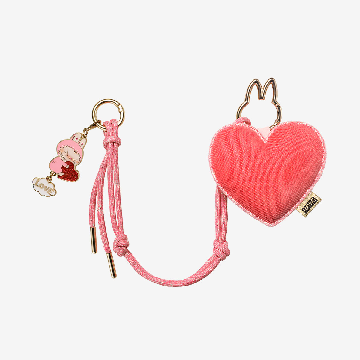 Labubu Letter Pendant ❤️ Cuore – Edizione Segreta Pin for Love Series