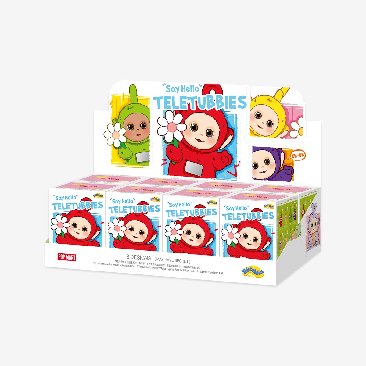 Teletubbies “Say Hello” – Figure Collezionabili Blind Box | Mini Personaggi Kawaii da 13–15 cm